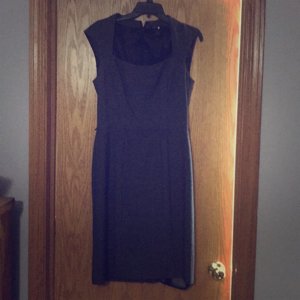 WHBM polka dot suit dress